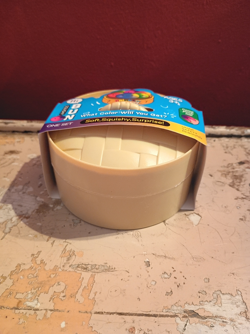 Soft Squishy Dumpling- Cream Fidget Toy